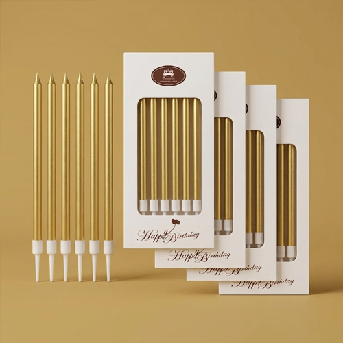 gold candle