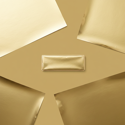 gold chocolate wrapper