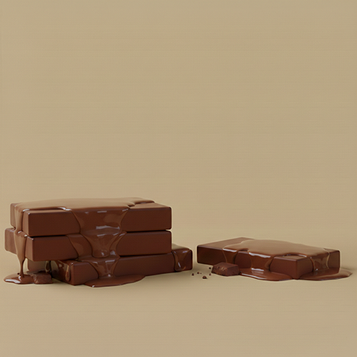 milk chocolate slab