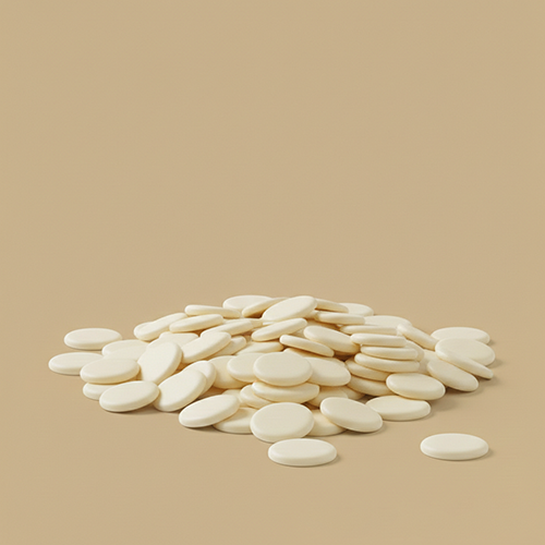 white coin